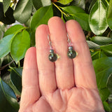"HYDE PARK 2" GREEN AND PINK EARRINGS AND NECKLACE SET
