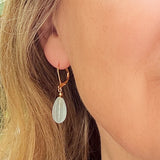 Light blue earrings