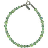 SILVER BRIGHTS PERIDOT BRACELET